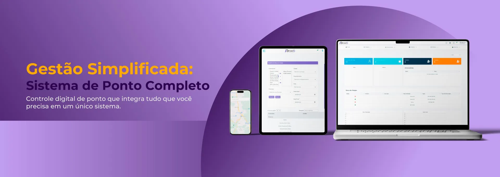 sistemas de controle de ponto